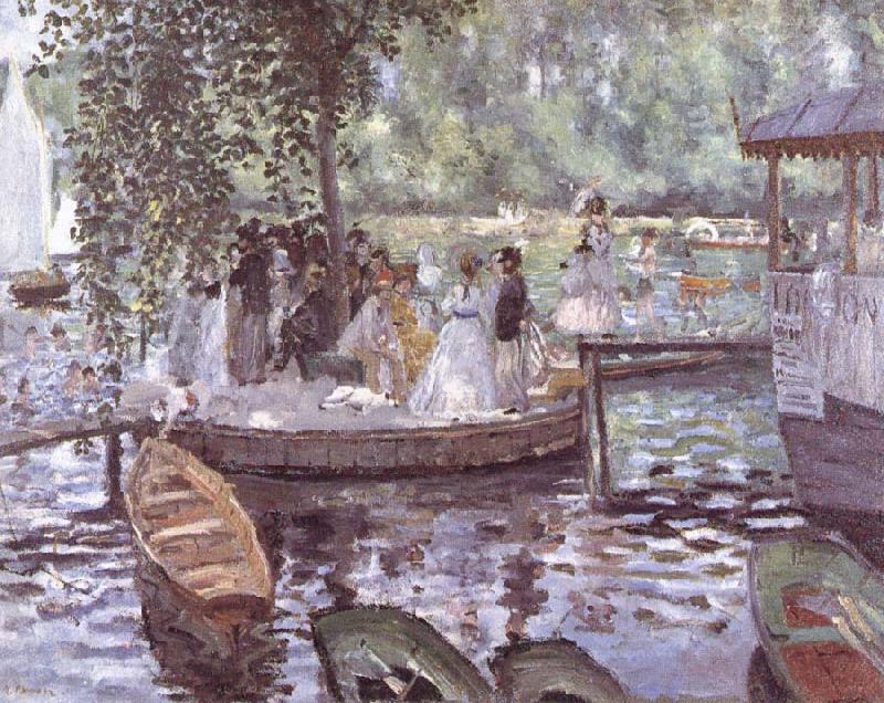 Pierre-Auguste Renoir Drawer Grenouilere Spain oil painting art